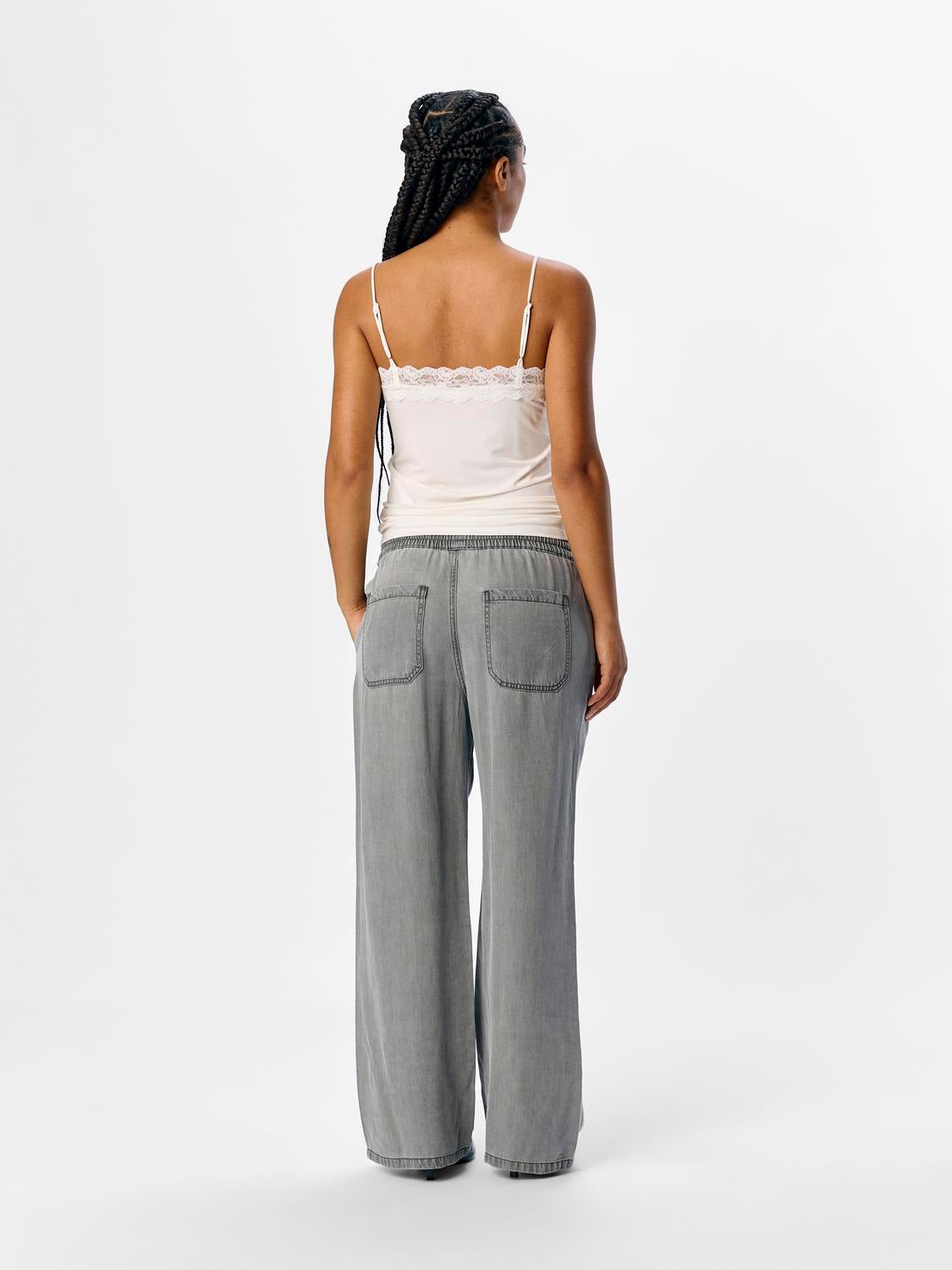 OBJLEENA Tank - Top - White - VERO MODA & VILA Bergvik